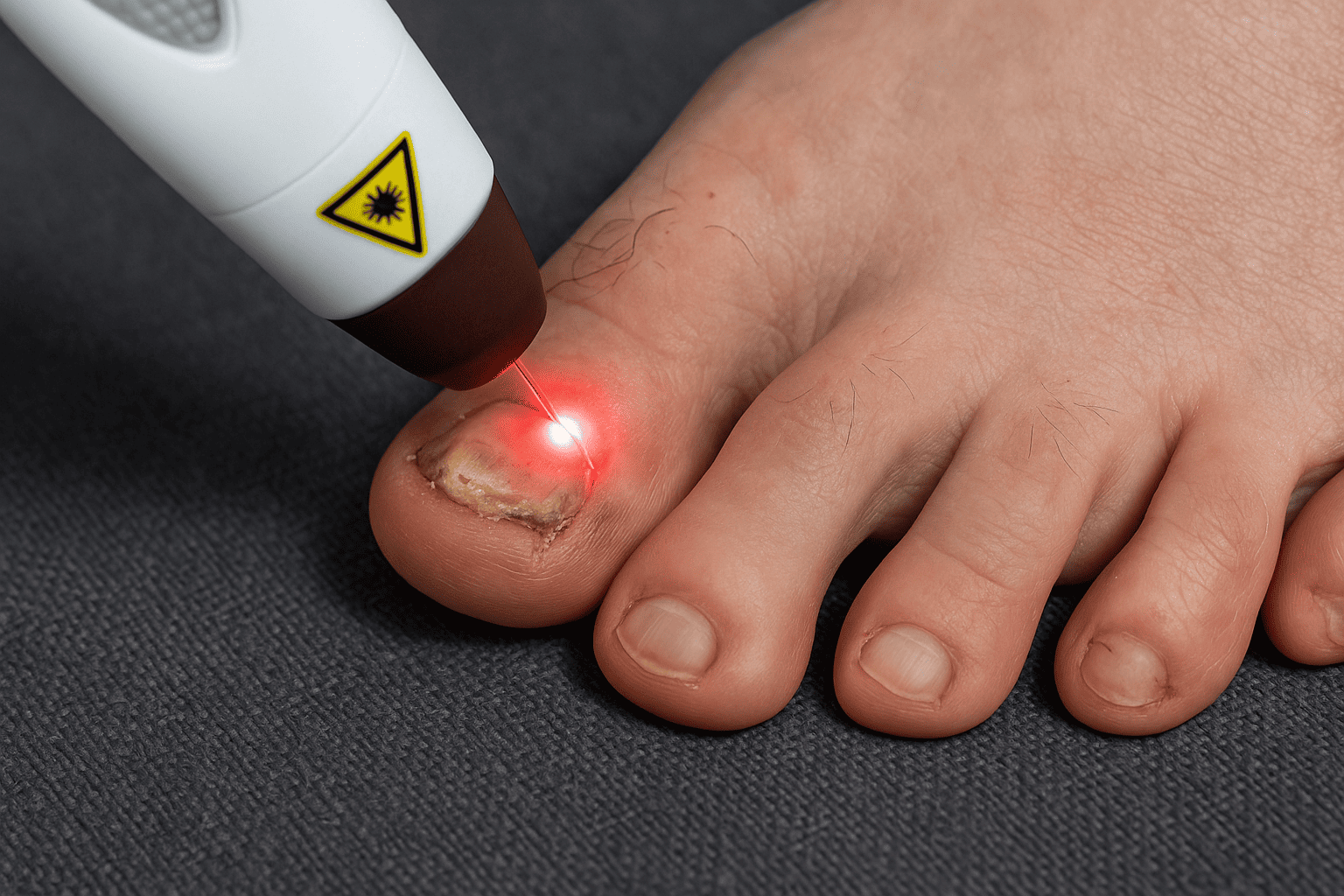 Laserterapia para onicomicose em BH – tratamento sem dor e sem corte